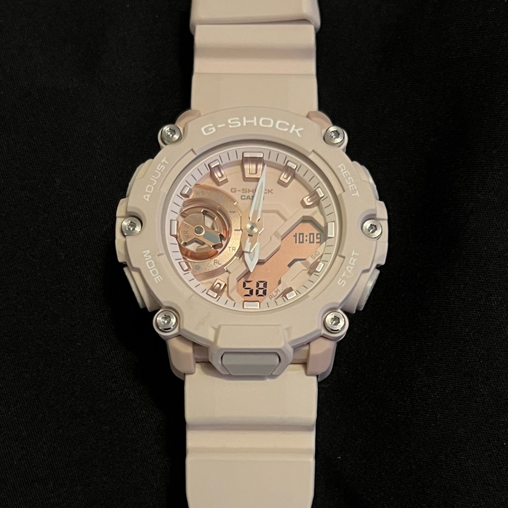 Women’s G-Shock Casio Nude Monochromatic
